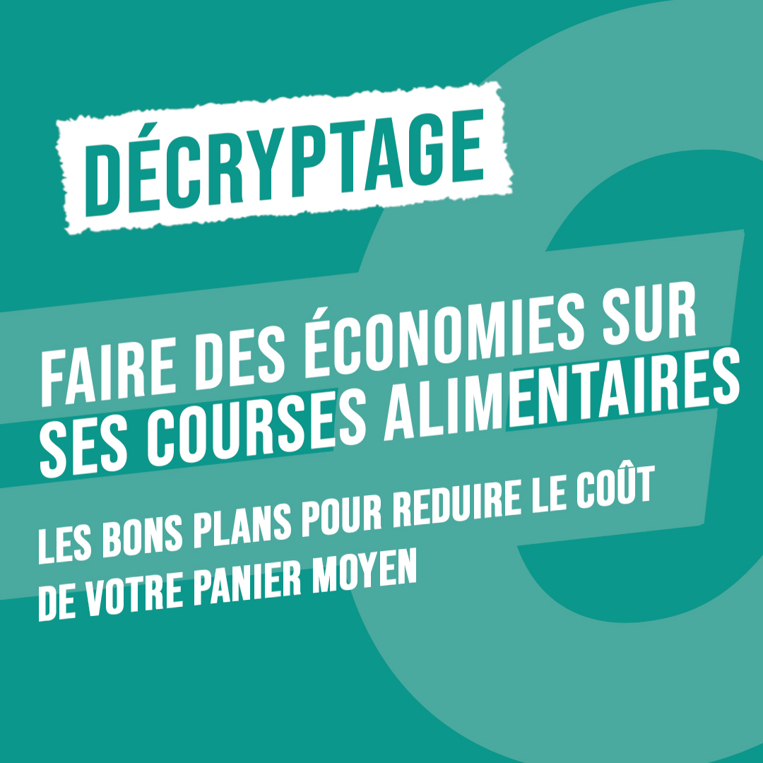 Maquette de post Instagram pour 150euros, proposant un "Décryptage" de données financières et d'analyse de dépenses.